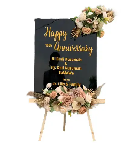 Papan Bunga Akrilik Megucilik